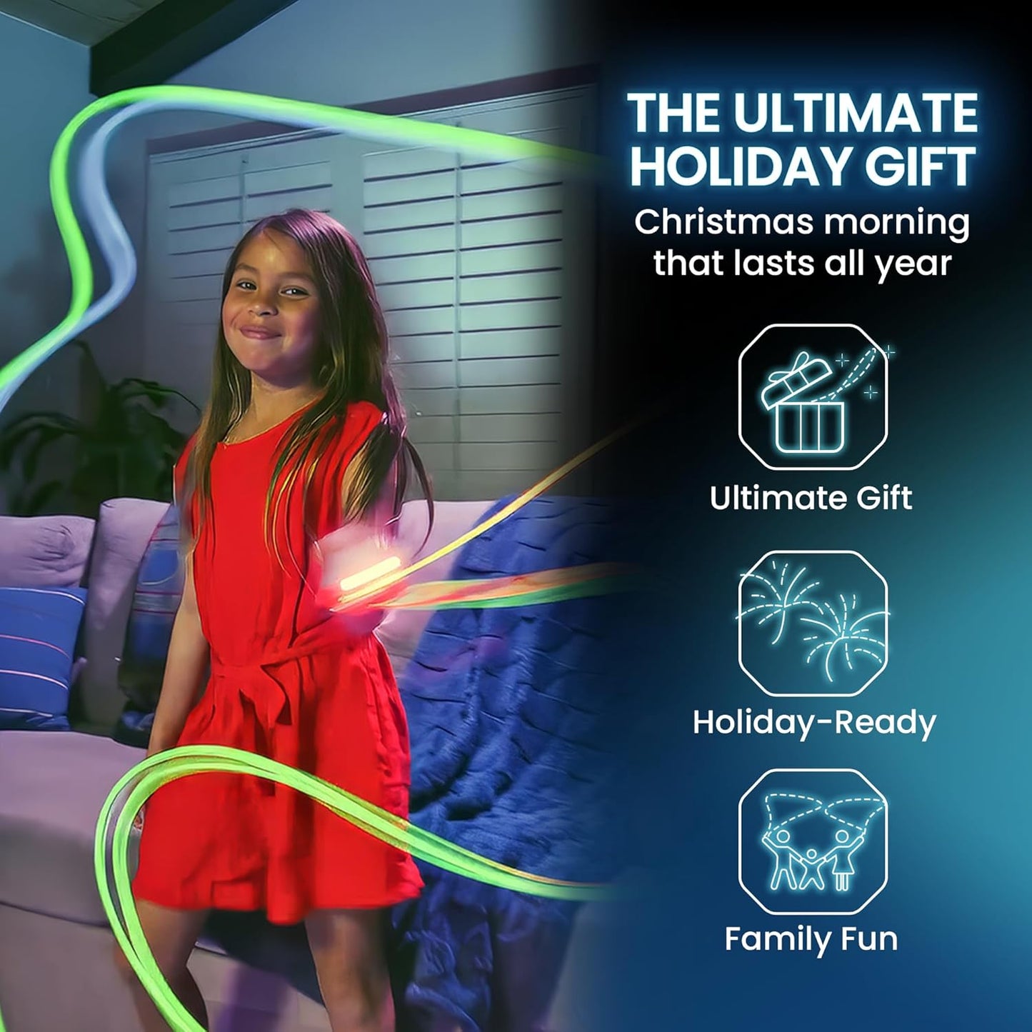 The Ultimate GlowGrip™ Rope - With 4 Strings