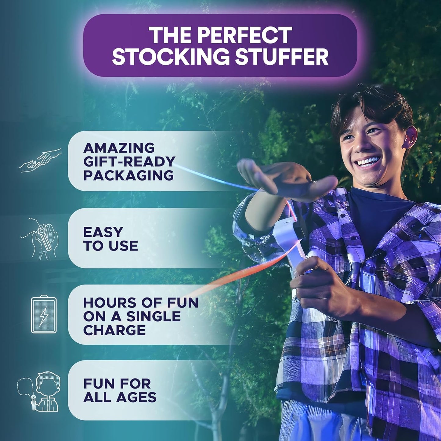 The Ultimate GlowGrip™ Rope - With 4 Strings