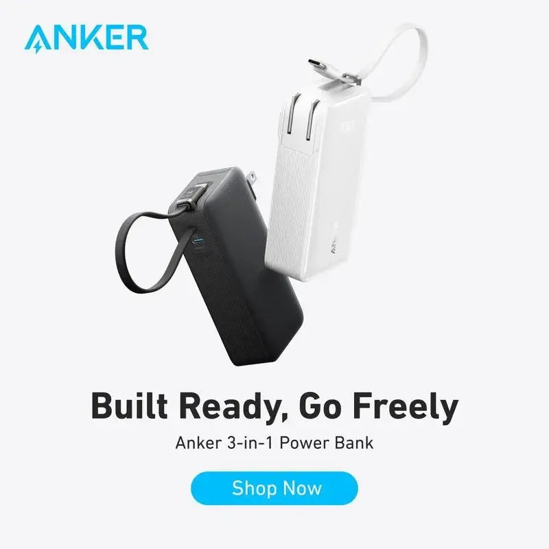 Ultimate 3-in-1 Power Bank Charger