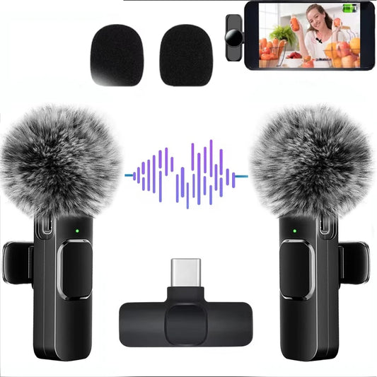 Wireless Clip-On Microphone